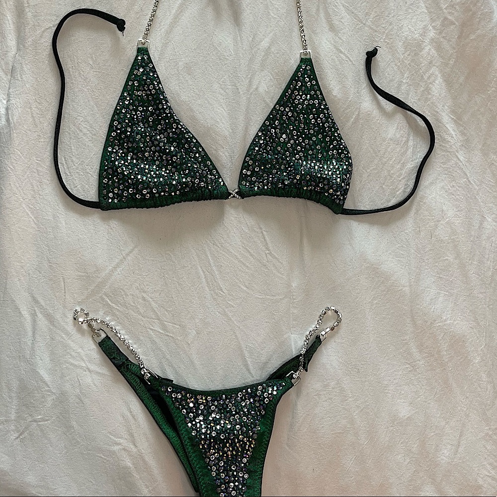 Toxic Angels Bikini Custom Suit for NPC Bikini Competitor